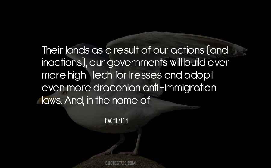 Quotes About Immigration Laws #542649