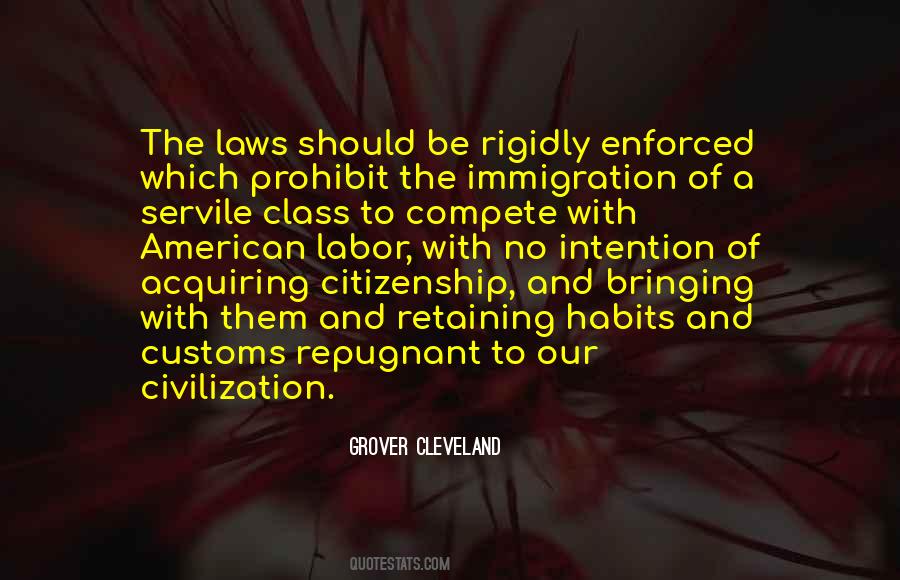 Quotes About Immigration Laws #668222