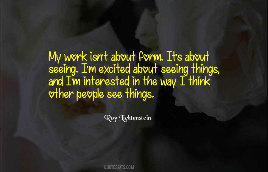 See The Vision Quotes #417549