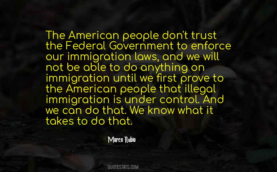 Quotes About Immigration Law #1261541