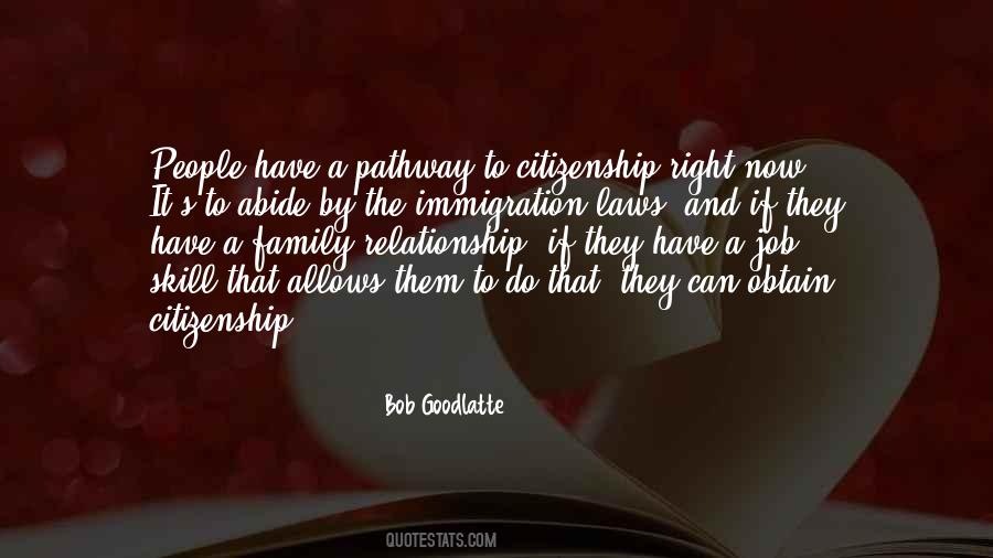 Quotes About Immigration Law #1589904