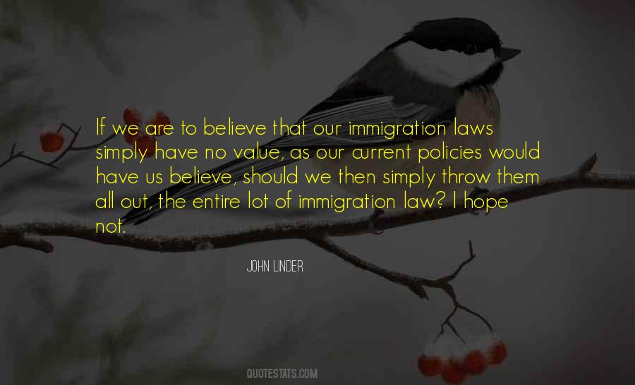 Quotes About Immigration Law #429849