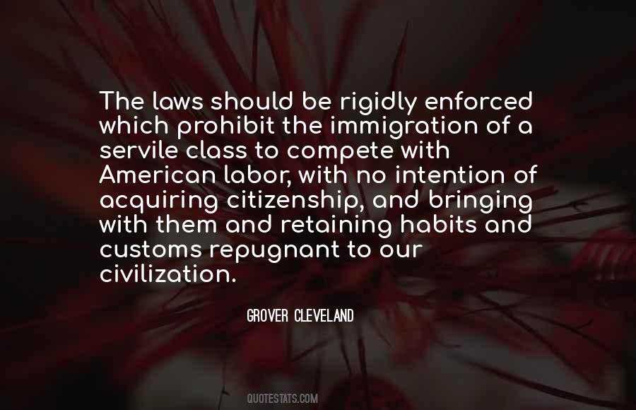 Quotes About Immigration Law #668222