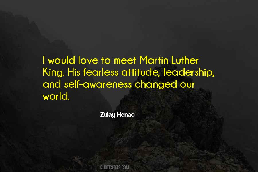 Attitude Leadership Quotes #1817645