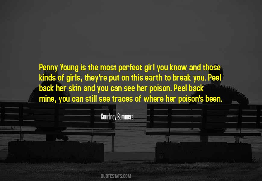 Young Skin Quotes #1650958