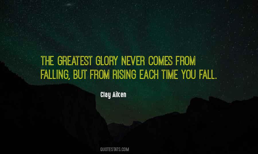 The Greatest Glory Quotes #1218940