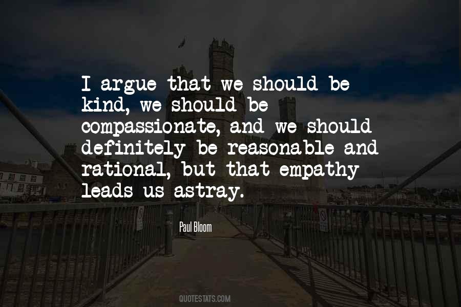 Be Reasonable Quotes #1487945