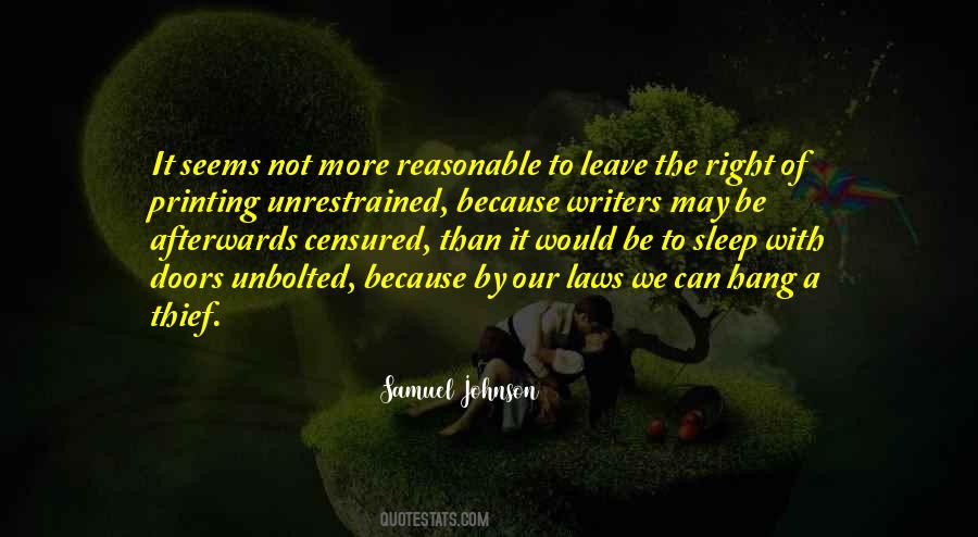 Be Reasonable Quotes #560840