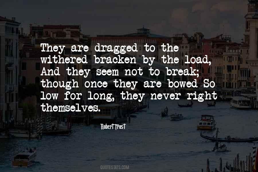 Long Break Quotes #1644882