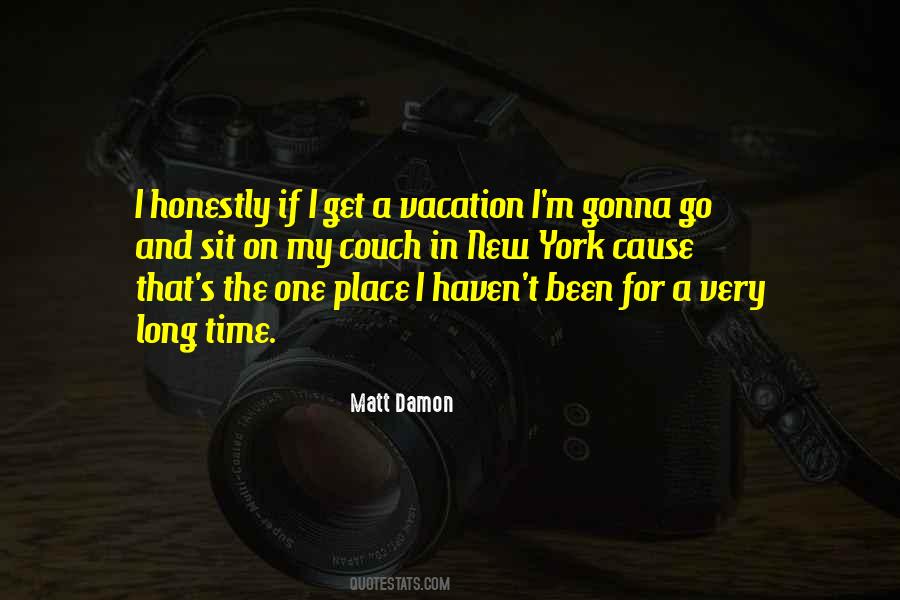 New York Vacation Quotes #694384