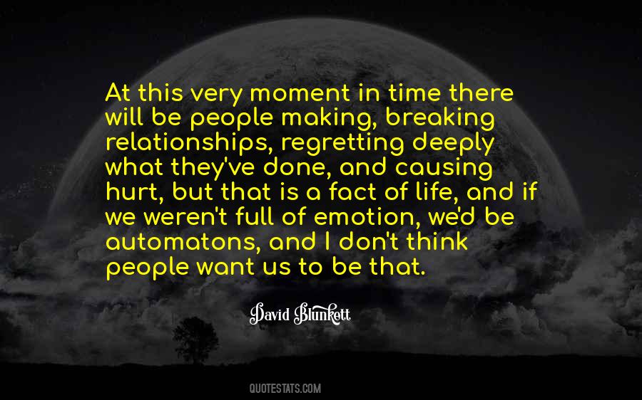 Breaking Up Hurt Quotes #1712891