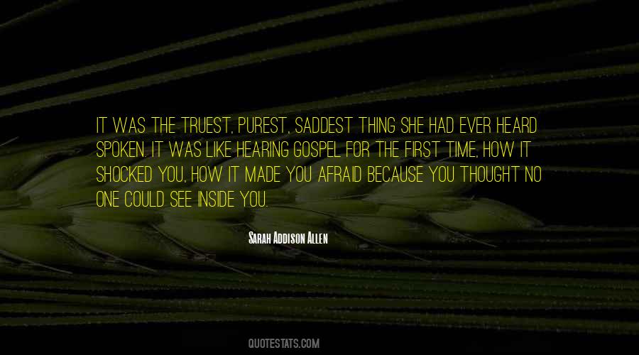 See Inside You Quotes #1394230