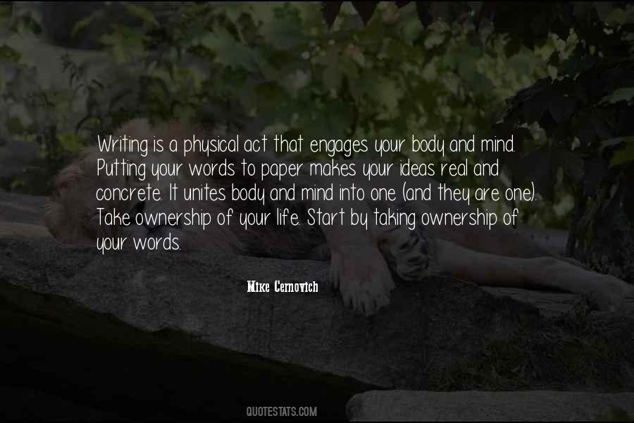 Quotes About Writing Your Life #221235