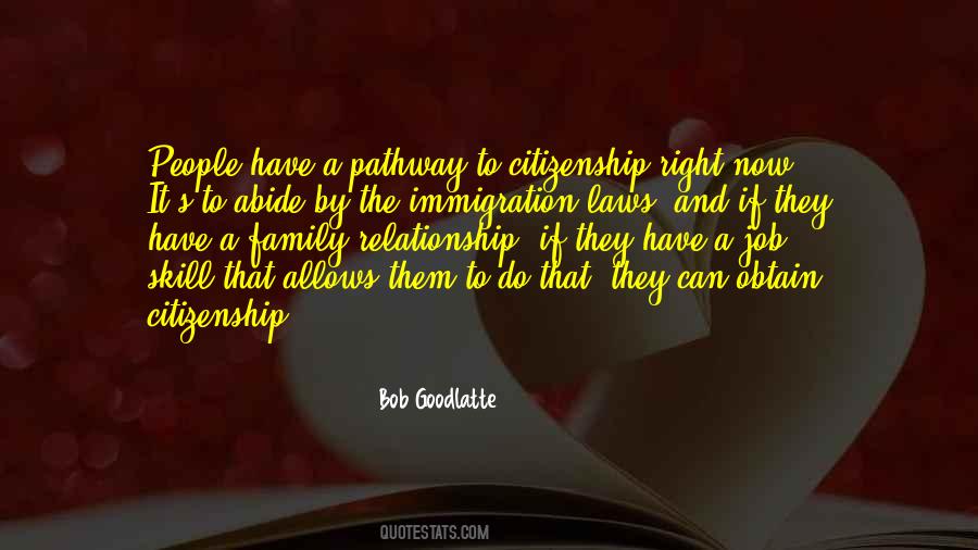 Quotes About Immigration And Citizenship #1589904