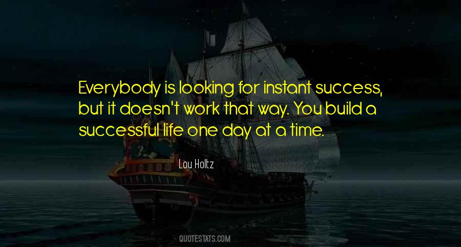Build A Successful Life Quotes #276355