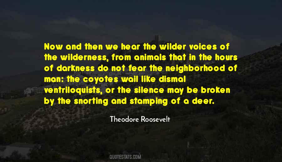 Silence Fear Quotes #978454