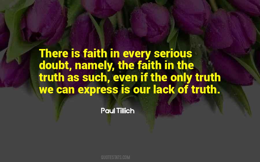 Doubt Faith Quotes #1359145