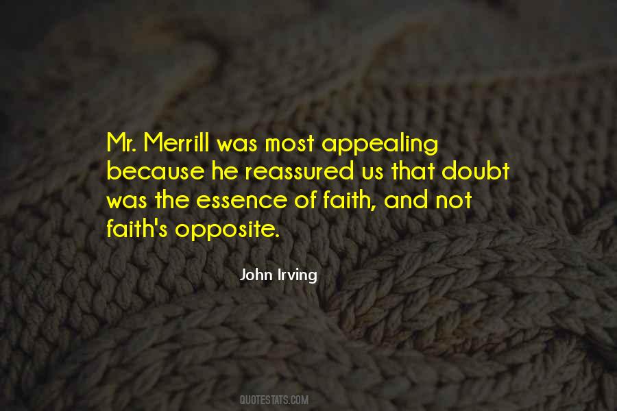 Doubt Faith Quotes #1528077