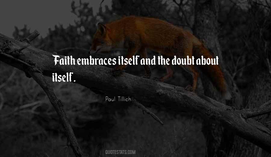 Doubt Faith Quotes #17400