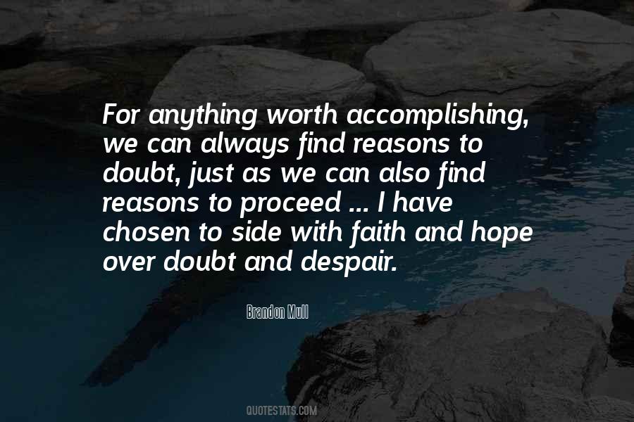 Doubt Faith Quotes #754094