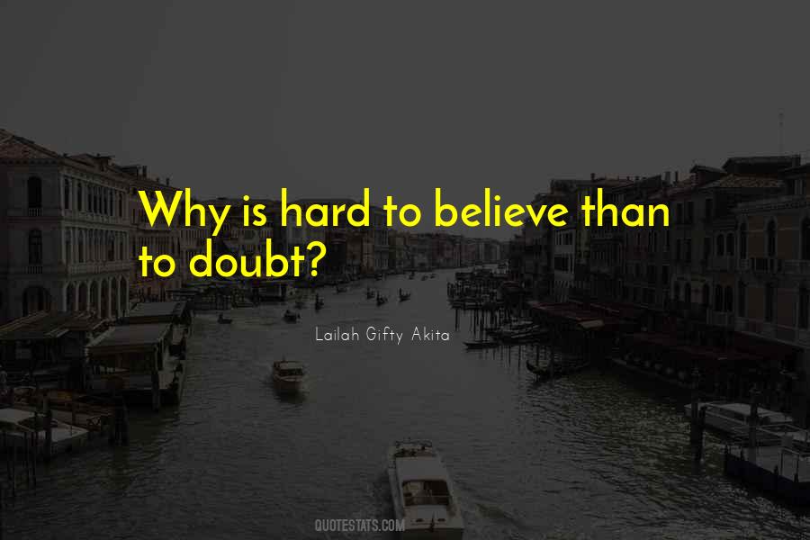 Doubt Faith Quotes #789025