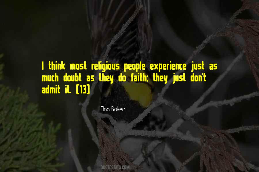 Doubt Faith Quotes #907991