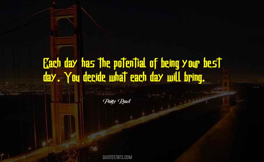 Bring Your Best Quotes #1373457