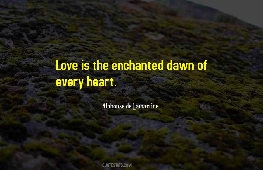 Dawn Love Quotes #127426