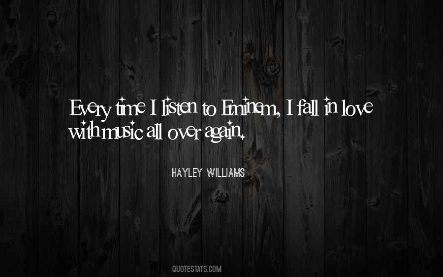 Eminem Love You More Quotes #52610