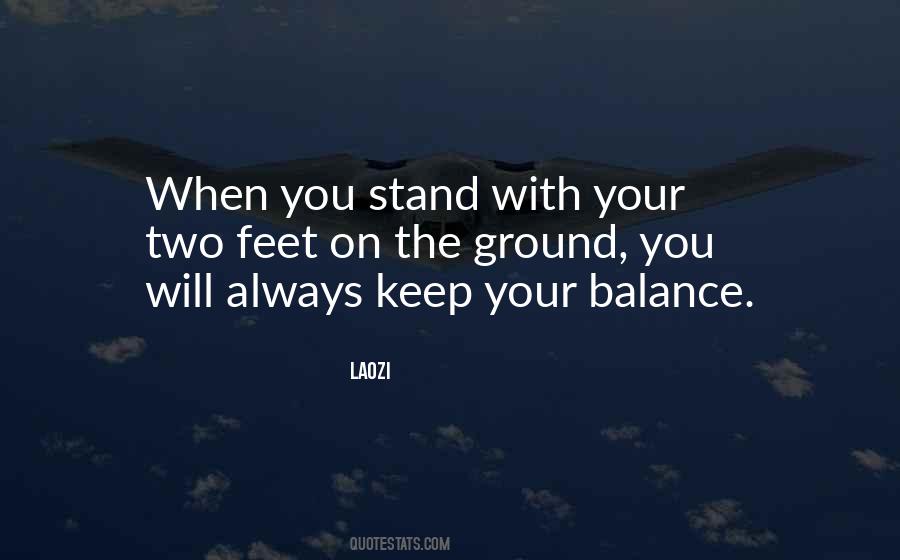 Keep The Balance Quotes #1236788