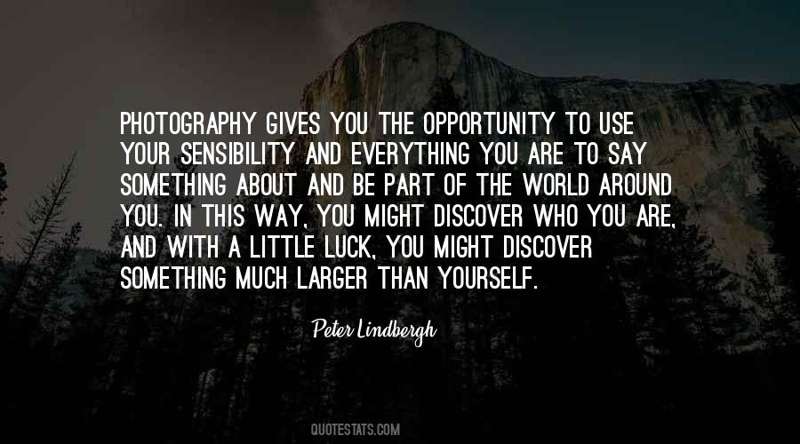 Luck Opportunity Quotes #2619