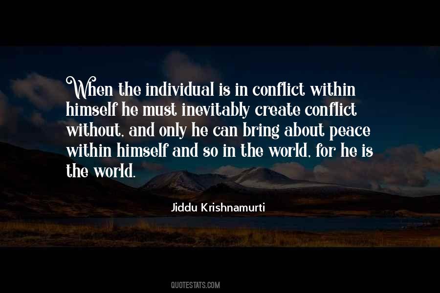 Quotes About World Conflict #284484