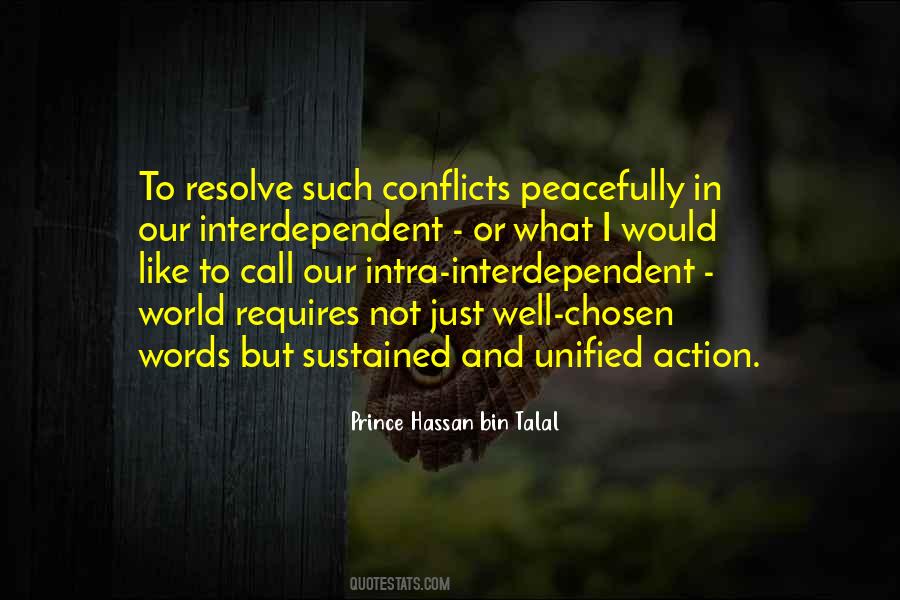 Quotes About World Conflict #363725