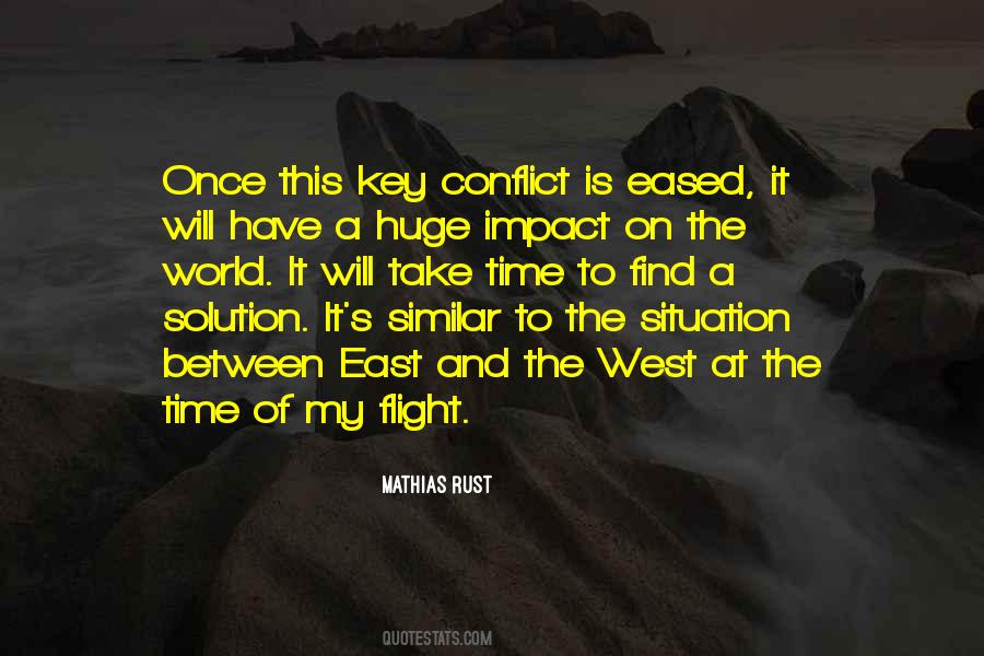 Quotes About World Conflict #47565