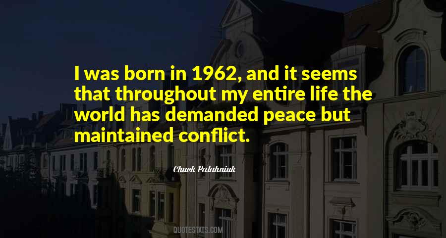 Quotes About World Conflict #507921