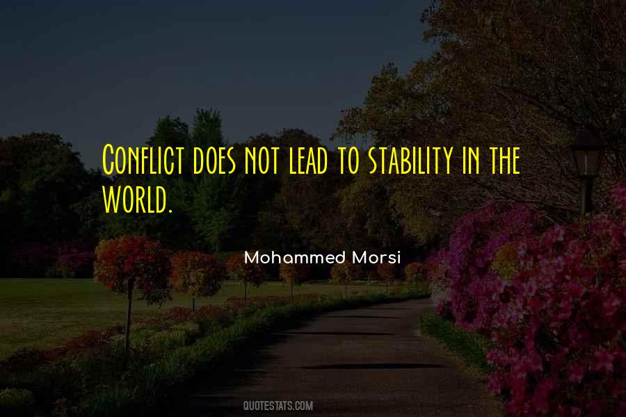 Quotes About World Conflict #851747