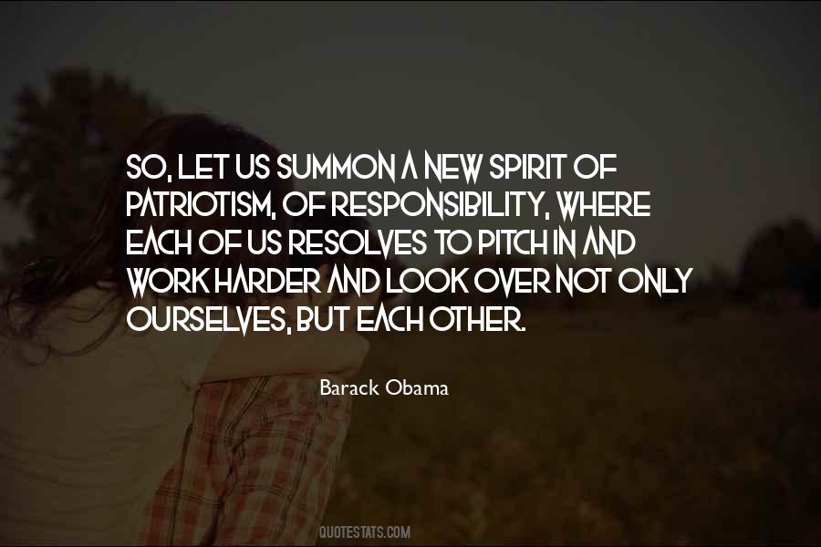 Look Over Us Quotes #1413783