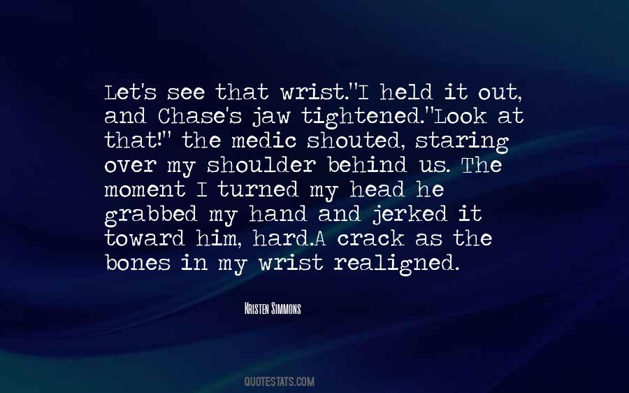 Look Over Us Quotes #1857483