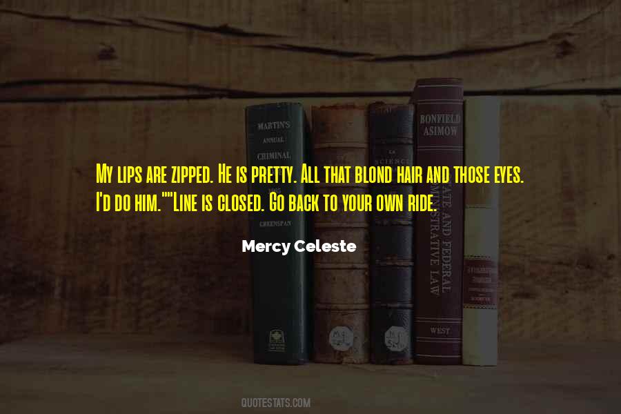 Blond Hair Quotes #1076010