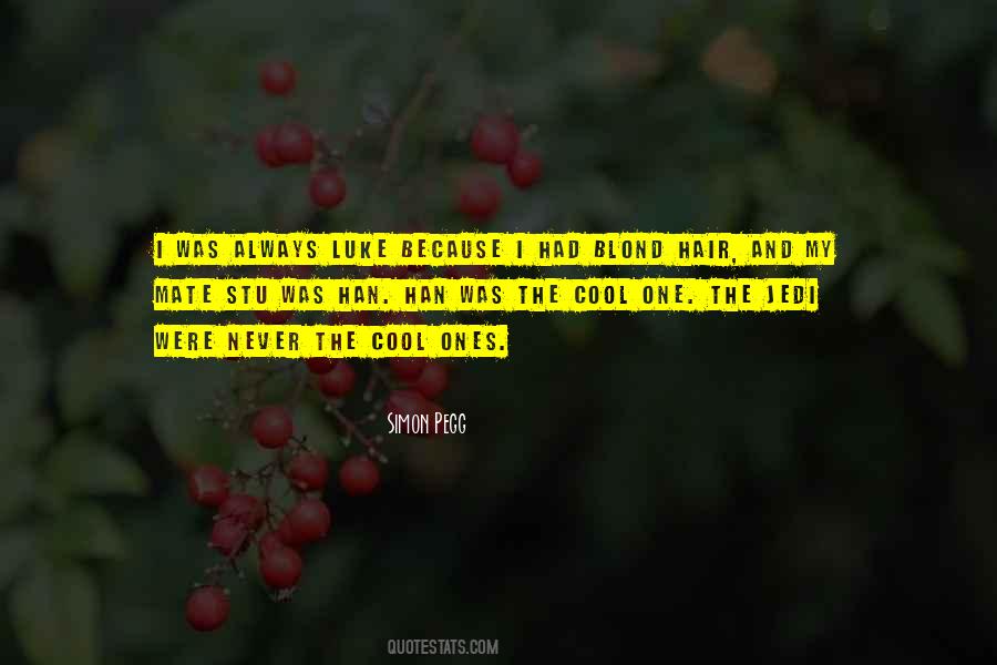 Blond Hair Quotes #1325750