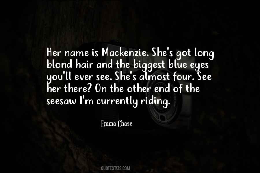Blond Hair Quotes #1604703