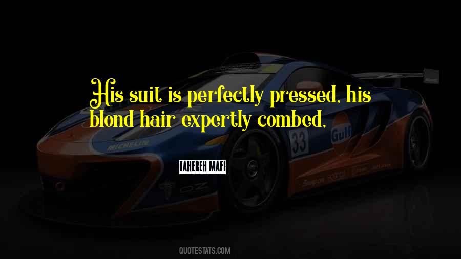 Blond Hair Quotes #1629046