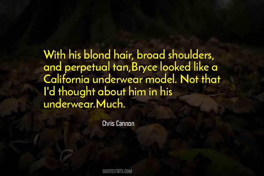 Blond Hair Quotes #291786