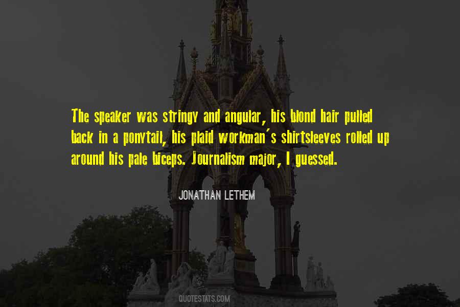 Blond Hair Quotes #485668