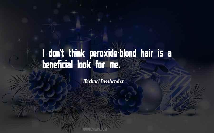 Blond Hair Quotes #560109