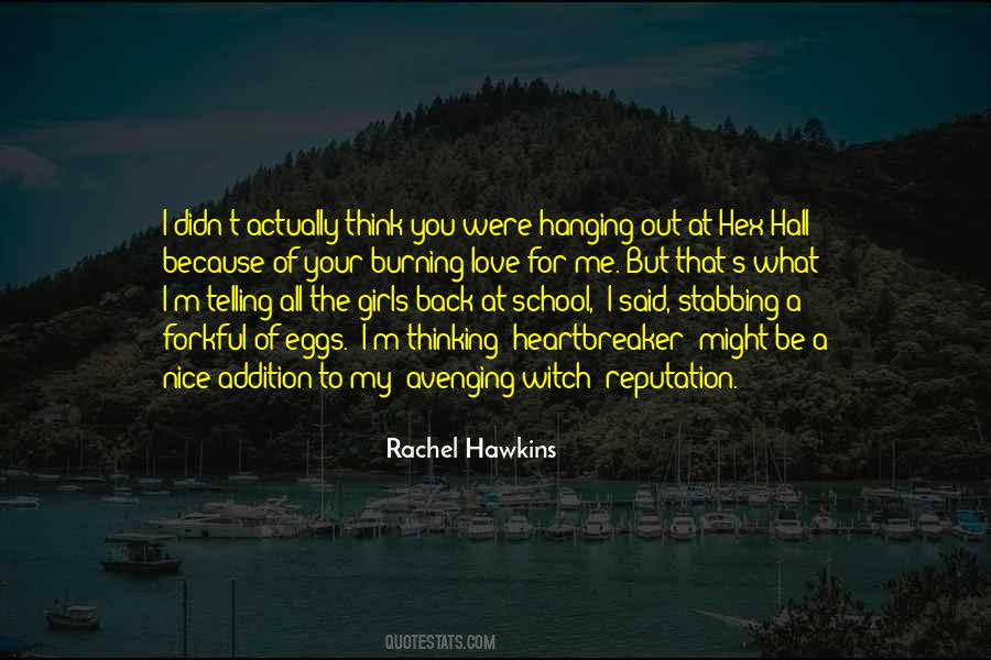 Nice To Be Back Quotes #1323978