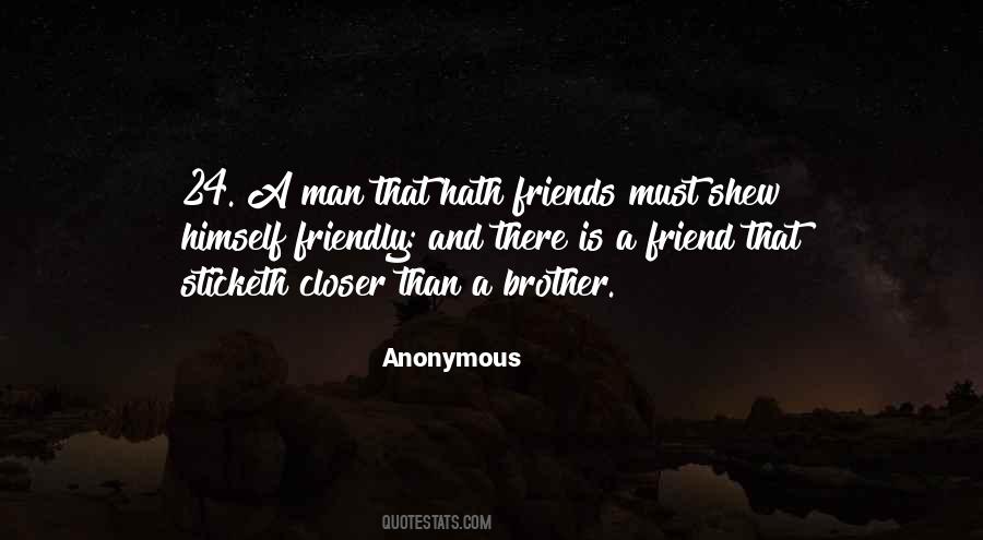 Brother Friend Quotes #494526