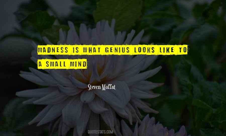 Madness Is Genius Quotes #837746