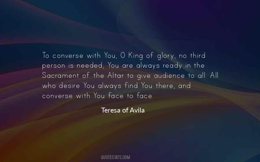 Who Is The King Quotes #1187569