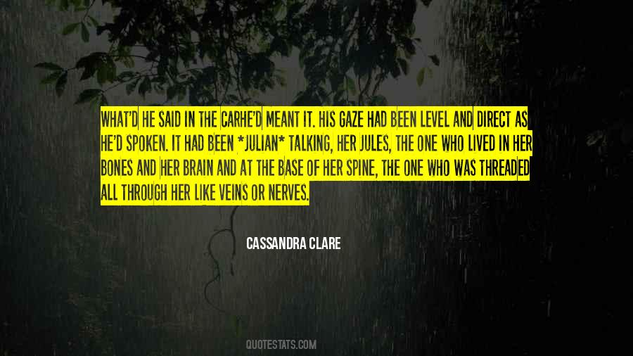 Emma Carstairs And Julian Blackthorn Quotes #1306872